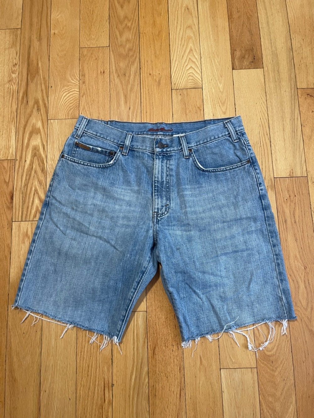 Eddie Bauer Light Blue Denim Cutoff Shorts